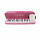 37鍵盤ハードバッグシリーズ-ピンク